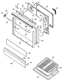 03 - Section3 parts for Ge Range JGBP24GEN6 from AppliancePartsPros.com