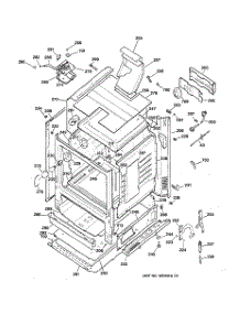 03 - Body Parts parts for Ge Range JGBP24BEA2WH from AppliancePartsPros.com