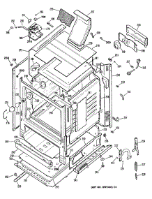 03 - Section3 parts for Ge Range JGBP24GEN7 from AppliancePartsPros.com