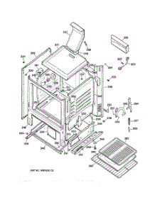 03 - Body Parts parts for Ge Range JGBS23DEA1AD from AppliancePartsPros.com