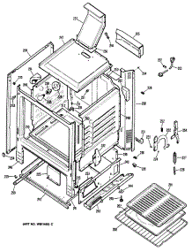 02 - Section2 parts for Ge Range JGBS17GER1 from AppliancePartsPros.com