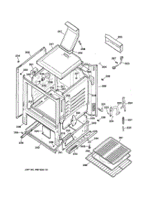 03 - Body Parts parts for Ge Range JGBS23DEW1AD from AppliancePartsPros.com