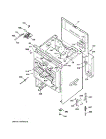 02 - Body Parts parts for Ge Range JBP60BY1WH from AppliancePartsPros.com