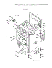 02 - Body Parts parts for Ge Range JBP79WV2 from AppliancePartsPros.com