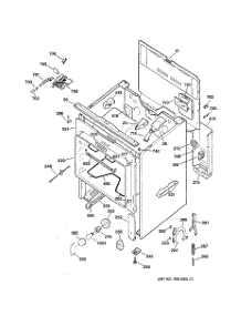 02 - Body Parts parts for Ge Range JBP79WY2 from AppliancePartsPros.com