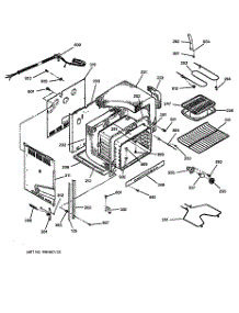 03 - Body Parts parts for Ge Range JDP36BW4WH from AppliancePartsPros.com