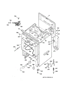 02 - Body Parts parts for Ge Range JBP78BY3 from AppliancePartsPros.com