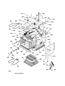 02 - Body Parts parts for Ge Range JMP28BA2WH from AppliancePartsPros.com