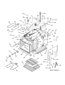 02 - Body Parts parts for Ge Range JMP28BC1AD from AppliancePartsPros.com