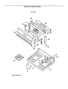 02 - Cooktop parts for Ge Range JGBS21EV4WH from AppliancePartsPros.com