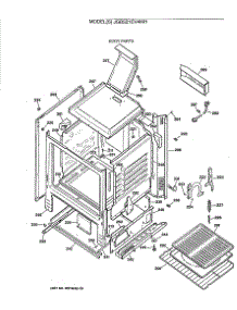 03 - Body Parts parts for Ge Range JGBS21EV4WH from AppliancePartsPros.com