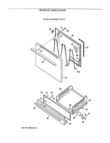 04 - Door & Drawer Parts parts for Ge Range JGBS21EV4WH from AppliancePartsPros.com