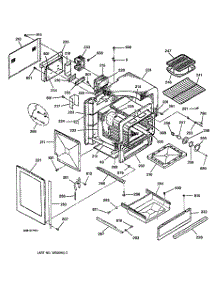 02 - Body Parts parts for Ge Range JGSP23WEY5WW from AppliancePartsPros.com