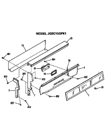 Control parts for Ge Range JGBC15GPK1 from AppliancePartsPros.com