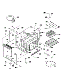 02 - Section2 parts for Ge Range JDP37GL8 from AppliancePartsPros.com
