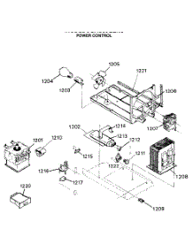 09 - Power Control parts for Ge Range JGHC60GEN6 from AppliancePartsPros.com