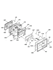05 - Section5 parts for Ge Range 14888B0 from AppliancePartsPros.com