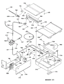 07 - Section7 parts for Ge Range 14888B0 from AppliancePartsPros.com