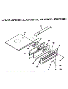 Control Panel parts for Ge Oven JGRS15GEL4 from AppliancePartsPros.com