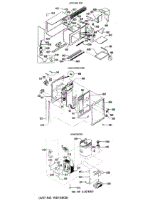 04 - Upper Basic Body parts for Ge Range JGHP66GEJ9 from AppliancePartsPros.com