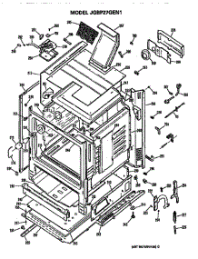 Main Body parts for Ge Range JGBP27GEN1 from AppliancePartsPros.com