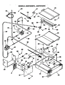 Gas Control System parts for Ge Range JGSP30GEP2 from AppliancePartsPros.com