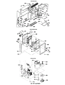 04 - Upper Basic Body parts for Ge Range JGHP66GEJ4 from AppliancePartsPros.com