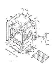 03 - Body Parts parts for Ge Range JGBS03PPA1WH from AppliancePartsPros.com