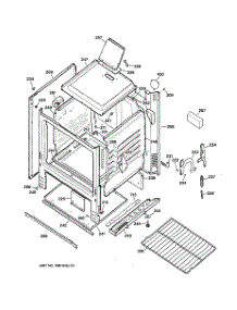 03 - Body Parts parts for Ge Range JGBS03PPW1AD from AppliancePartsPros.com