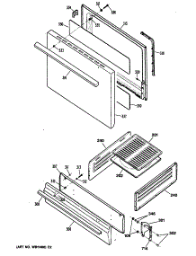 03 - Section3 parts for Ge Range JGBS02EN2 from AppliancePartsPros.com