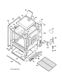 04 - Body Parts parts for Ge Range JGBS03PPA2WH from AppliancePartsPros.com