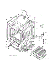03 - Body Parts parts for Ge Range JGBS04BPA1WH from AppliancePartsPros.com