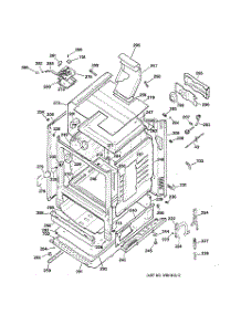 03 - Body Parts parts for Ge Range JGBP35GXA2WW from AppliancePartsPros.com