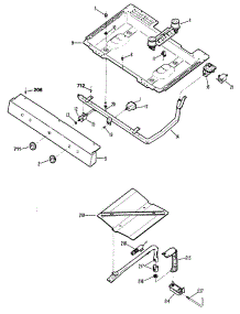 04 - Section4 parts for Ge Range JGBS04ER1 from AppliancePartsPros.com