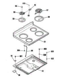 02 - Section2 parts for Ge Range L3B130GL1 from AppliancePartsPros.com