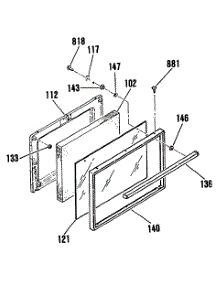 03 - Section3 parts for Ge Range L3B130GL2 from AppliancePartsPros.com
