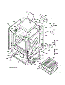03 - Body Parts parts for Ge Range JGBS04BEA1WH from AppliancePartsPros.com