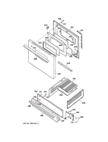 04 - Door & Drawer Parts parts for Ge Range JGBS15PEA1AD from AppliancePartsPros.com