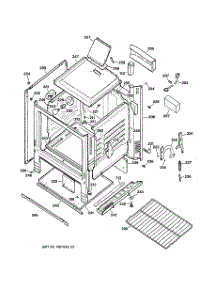 03 - Body Parts parts for Ge Range JGBS15PEA1WH from AppliancePartsPros.com