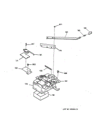 05 - Door Lock parts for Ge Range LEB356WY3WW from AppliancePartsPros.com