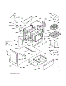 03 - Body Parts parts for Ge Range LEB326GT5WH from AppliancePartsPros.com