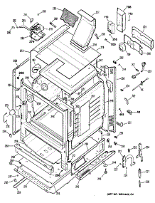 02 - Section2 parts for Ge Range JGBP30WEP1 from AppliancePartsPros.com