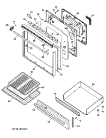 03 - Section3 parts for Ge Range JGBP30WEP1 from AppliancePartsPros.com