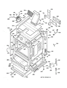 03 - Body Parts parts for Ge Range JGBP30WEV2WW from AppliancePartsPros.com