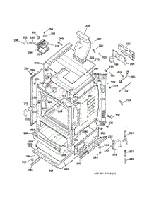 03 - Body Parts parts for Ge Range JGBP30BEA1WH from AppliancePartsPros.com