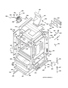 03 - Body Parts parts for Ge Range JGBP30DEA3WH from AppliancePartsPros.com