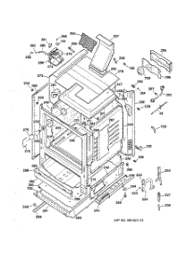 03 - Body Parts parts for Ge Range JGBP27BEW1AD from AppliancePartsPros.com