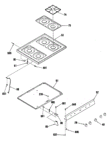 02 - Section2 parts for Ge Range L2B135GPL0 from AppliancePartsPros.com