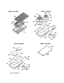 03 - Accessory Modules parts for Ge Cooktop JXDD43001 from AppliancePartsPros.com