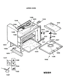 06 - Upper Oven parts for Ge Range JGHC60GEN7 from AppliancePartsPros.com